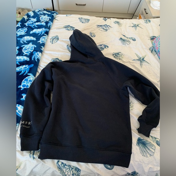 Comfrt Women's Navy Sweatshirt Hoodie Size Small NWOT - Picture 3 of 9